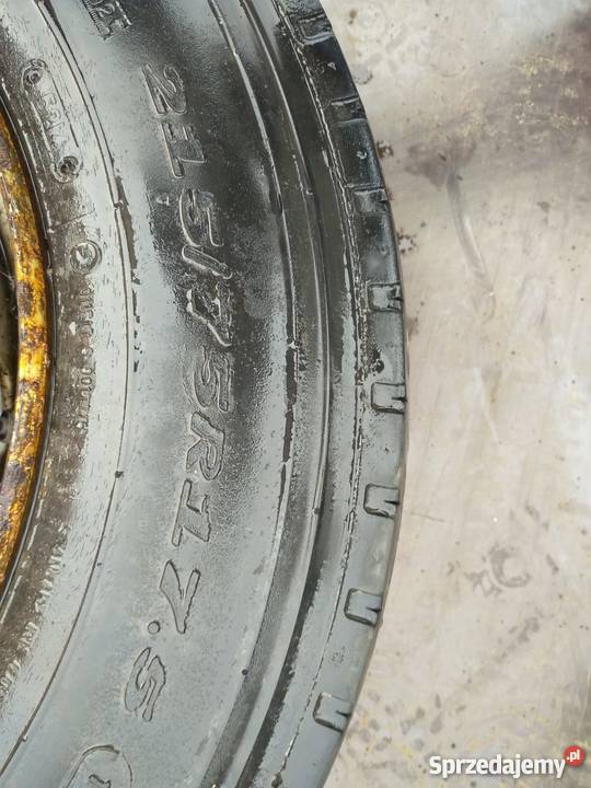 OPONA KOŁO MAN MERCEDES 21575 R 175 TRIANGLE Rzędowice sprzedam