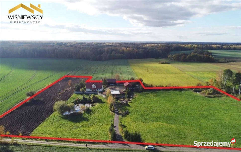 Siedlisko pod lasem na Warmii 26 ha Zakrzewiec