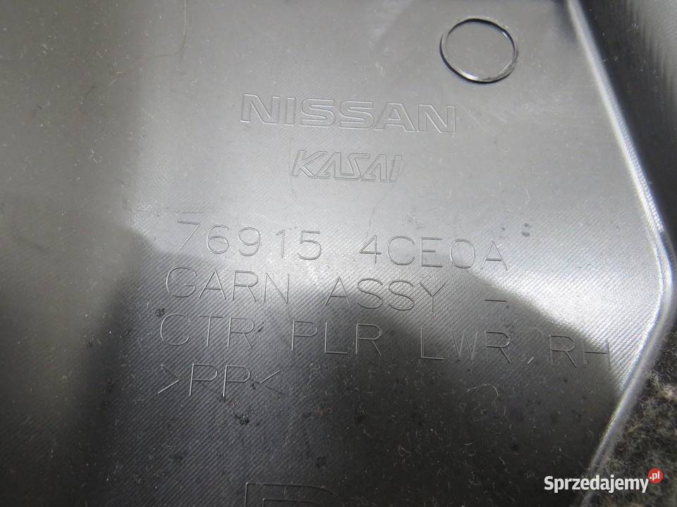 OSŁONA SŁUPKA PRAWA XTRAIL III T32 769154CE0A osobowe