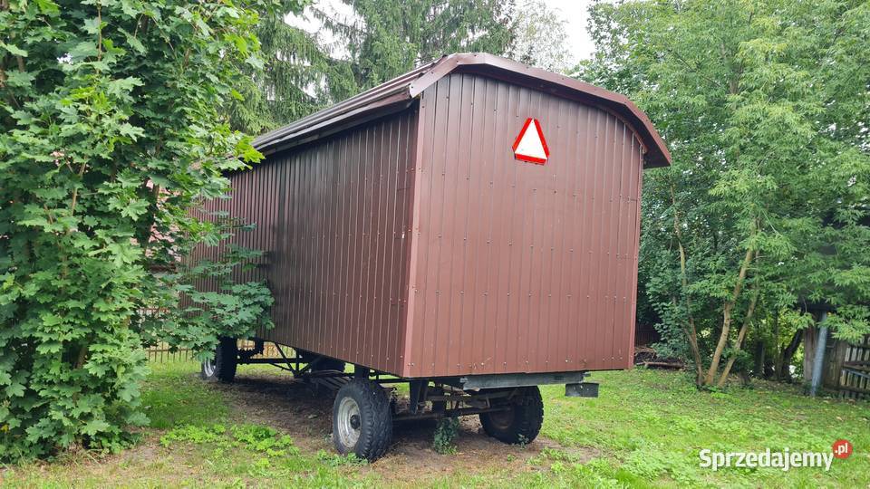 Barakowóz domek na kołach barak kontener Mobilny Brok sprzedam
