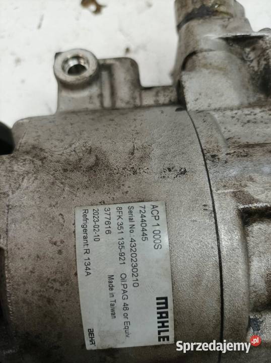 SPRĘŻARKA KLIMATYZACJI 72440445 20 TDI Skoda świętokrzyskie sprzedam