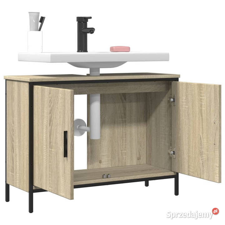 Szafka pod umywalkę dąb sonoma 80x30x60 WM842452