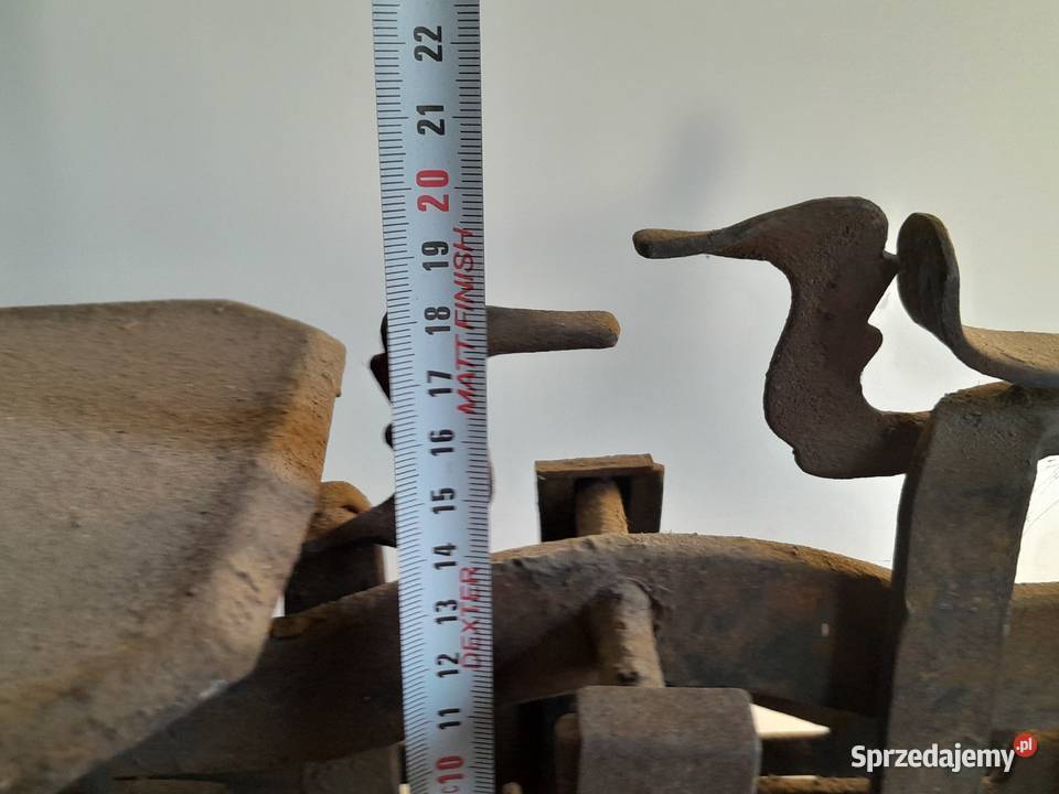 Stara waga szalkowa lata 50te 3 zabytek PRL Pozostałe Dąbrowa Górnicza
