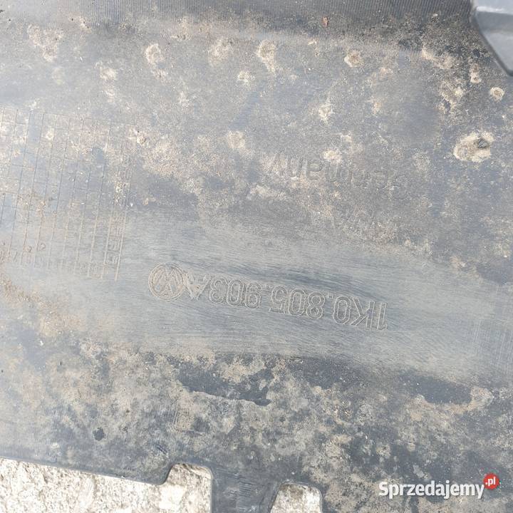 VW GOLF 5 V DOKLADKA SPOILER ZDERZAKA PRZOD Łochowice
