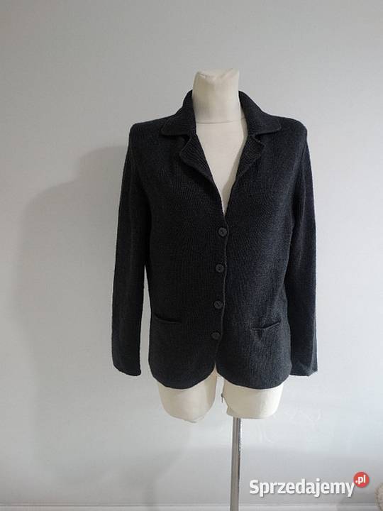 Sweter Kardigan Wełniany Kaszmir Wełna Merino Łomża sprzedam