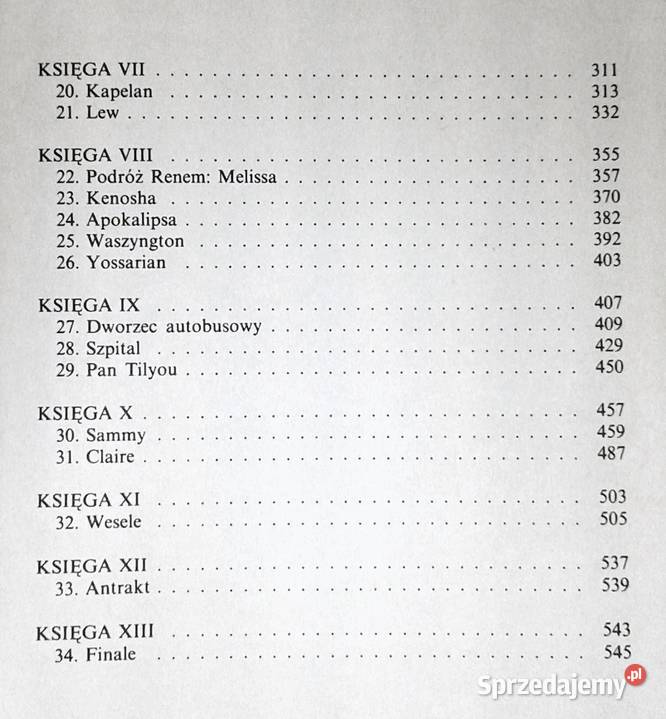 Ostatni rozdział czyli paragraf 22 bis Joseph twarda sprzedam