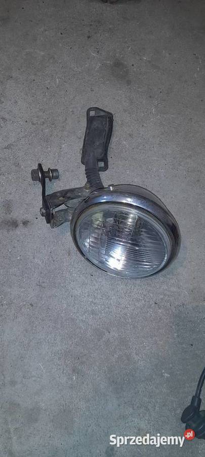 Lampa stanlej custom chrom Reflektory i halogeny