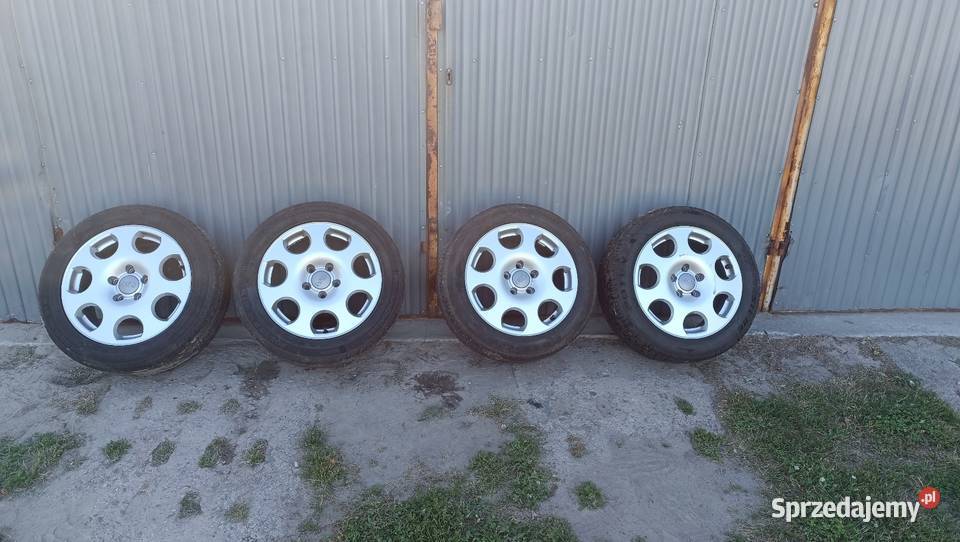 Felgi Aluminiowe 16r 5x112 Komplet AUDI A4 B6 Pełczyn