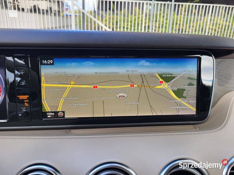 S63 AMG Coupe V8 55l 585 4X4 4Matic Bogata Warszawa sprzedam