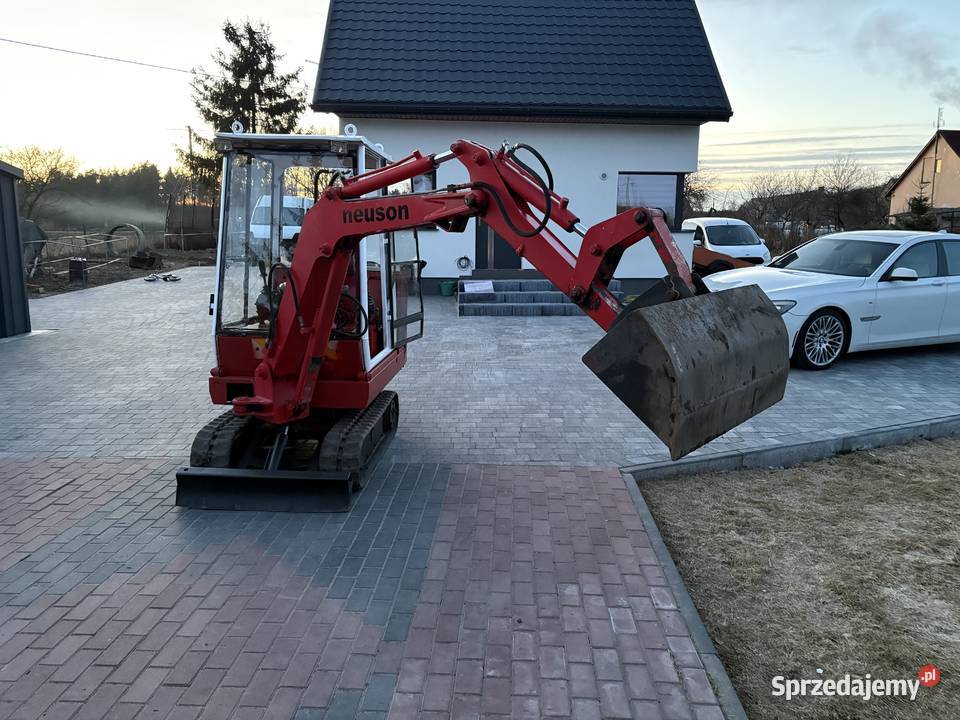 Minikoparka Neuson 2T silnik VW 2 biegi Grajewo