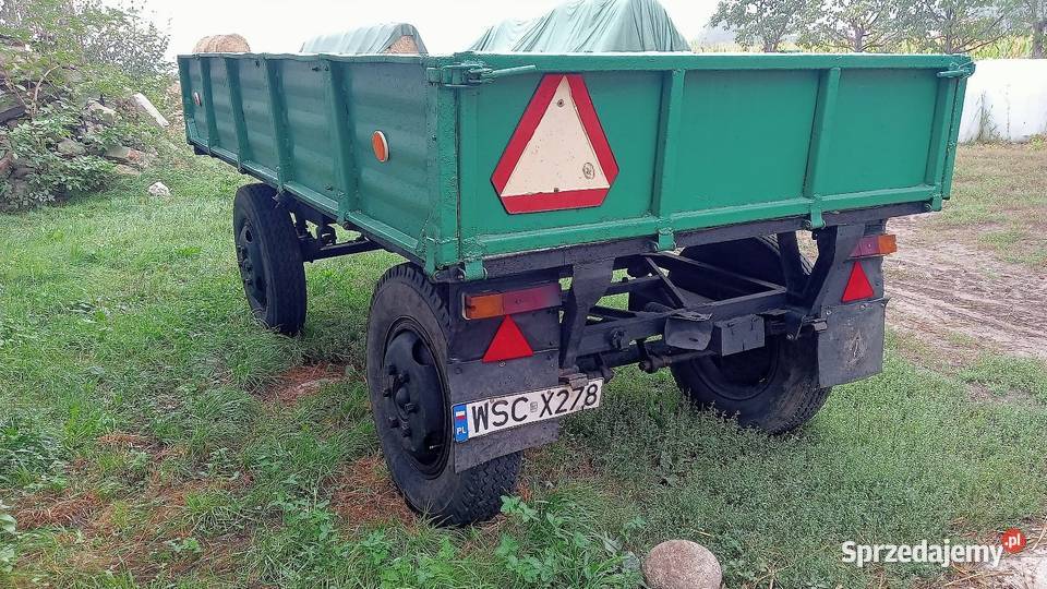 Przyczepa rolnicza 35t zarejestrowana mazowieckie Sochaczew