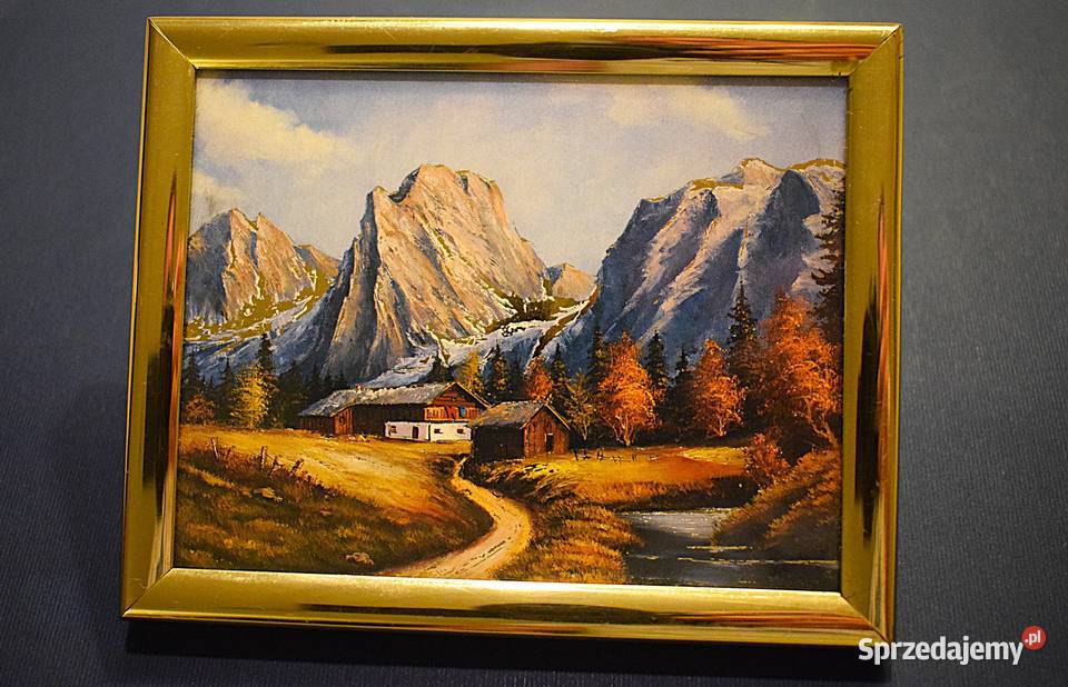 Potok w górach Weber mała reprodukcja Chełmno