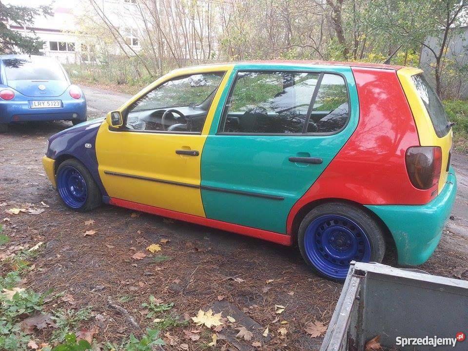 Sprzedam vwl polo harlekin 14 szeroka stal mazowieckie sprzedam