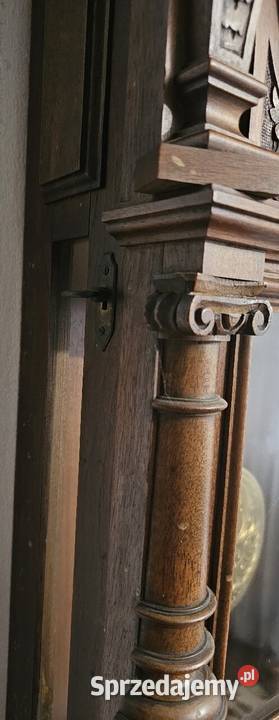 Zegar zabytkowy przywieziony ze Lwowa w 1945 Antyki Katowice