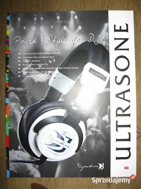 Ultrasone Signature headphones brochure katalog Kępice