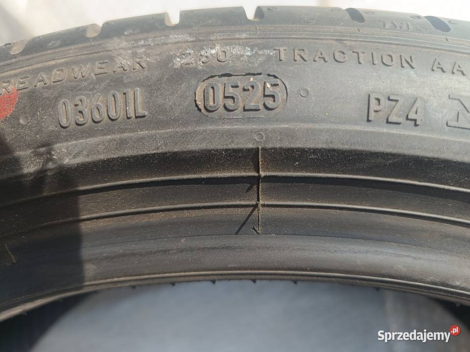 PIRELLI P ZERO 25535R19 RUN FLAT Biskupice sprzedam
