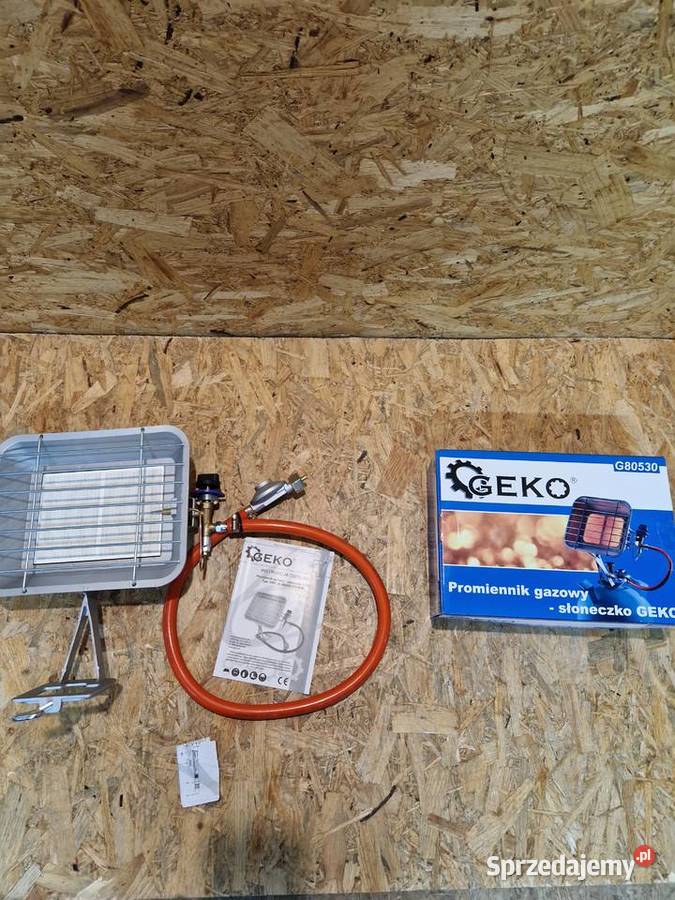 Promiennik gazowy słoneczko GEKO na butlę gazową Głogowa