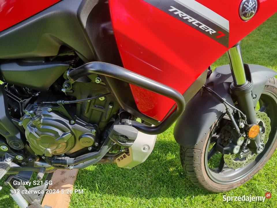 Yamaha Tracer 7 2021 czerwona