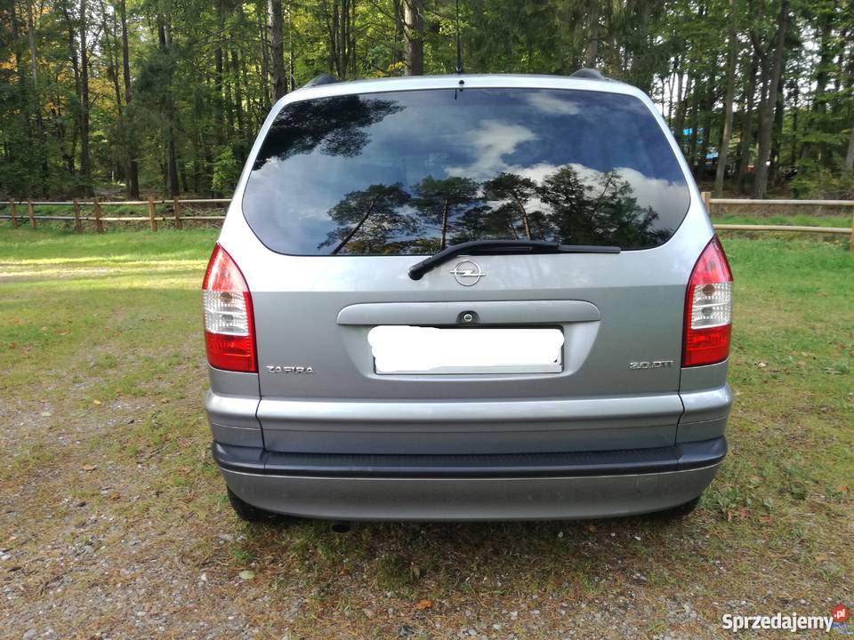 Opel Zafira 20 DTI do negocjacji osoby prywatnej poduszka powietrzna Tychowo