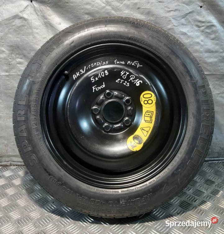 Ford Kuga wytłoczka koło lewarek klucz Trzcianka