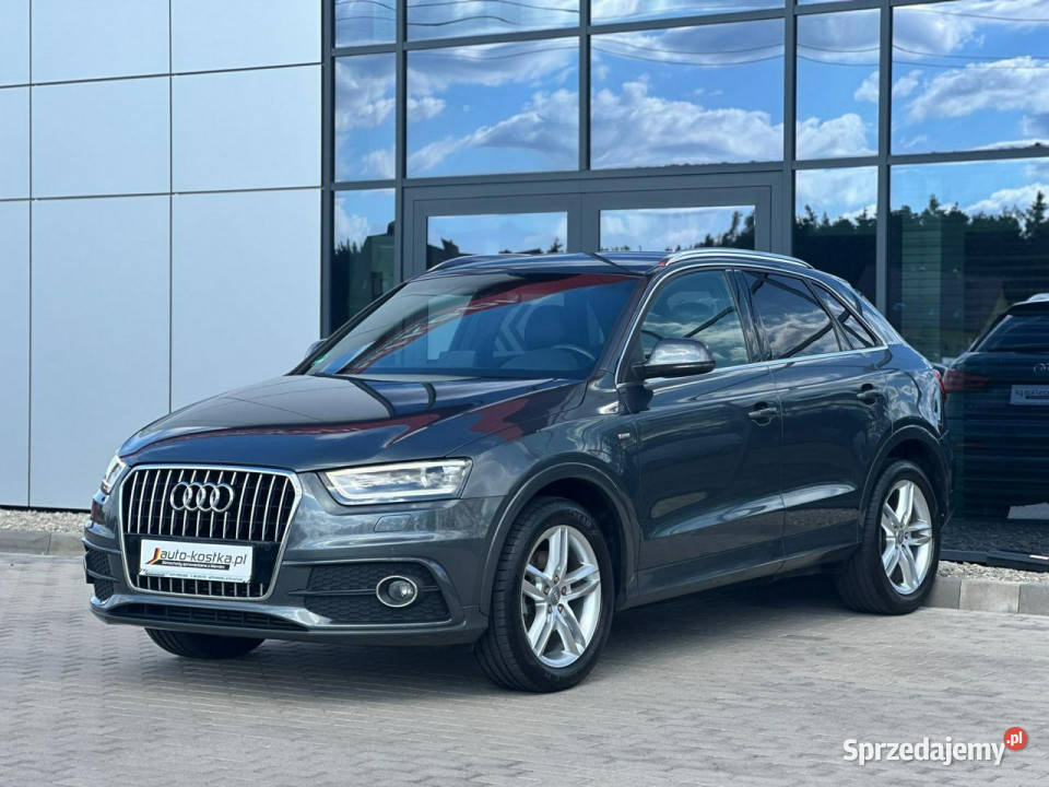 Audi Q3 2x SLINE LED Bixenon Półskóra Grzane Kąty Opolskie
