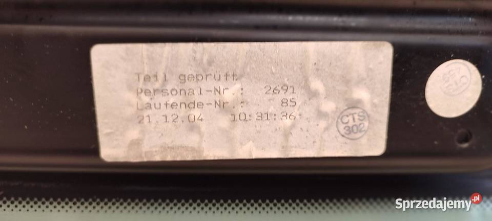 MERCEDES SL R230 SZYBA TYŁ TYLNA A2307700073 sprzedam