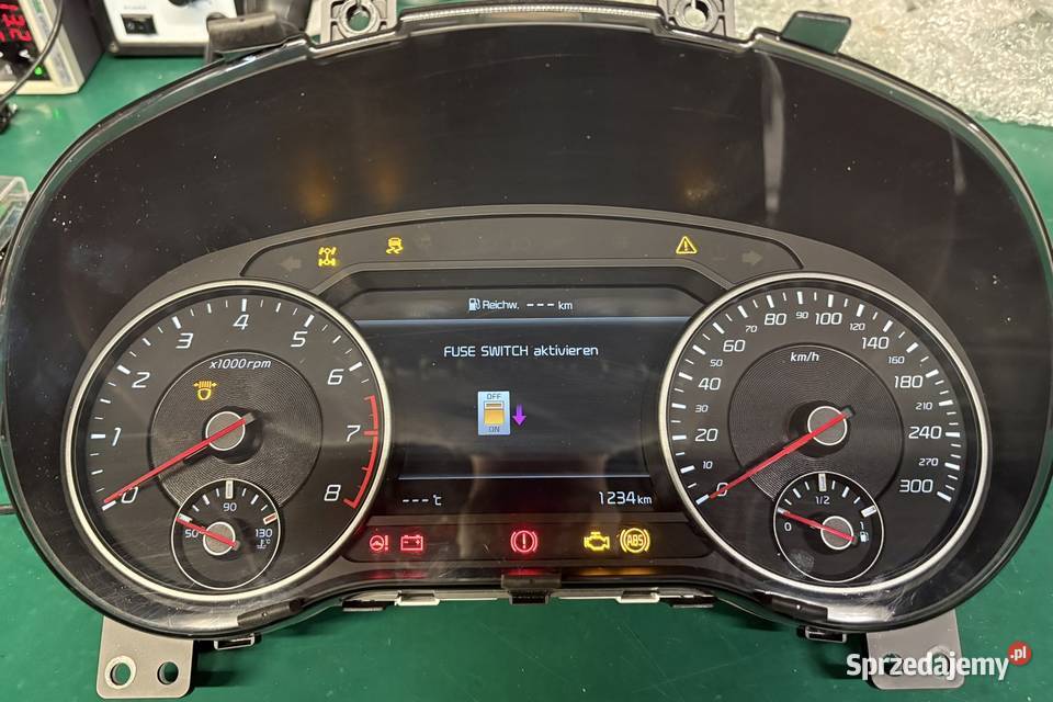 Kia stinger licznik wersja eu przed lift i lift Wieliczka