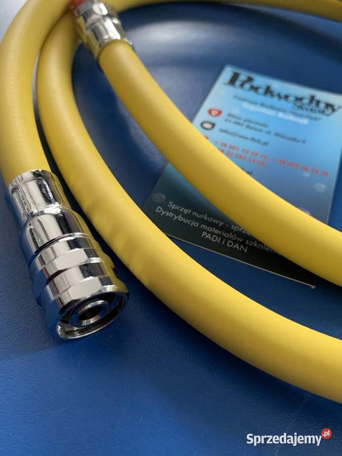 Wąż LP do ocotpusa gumowy żółty 120 śląskie Bytom