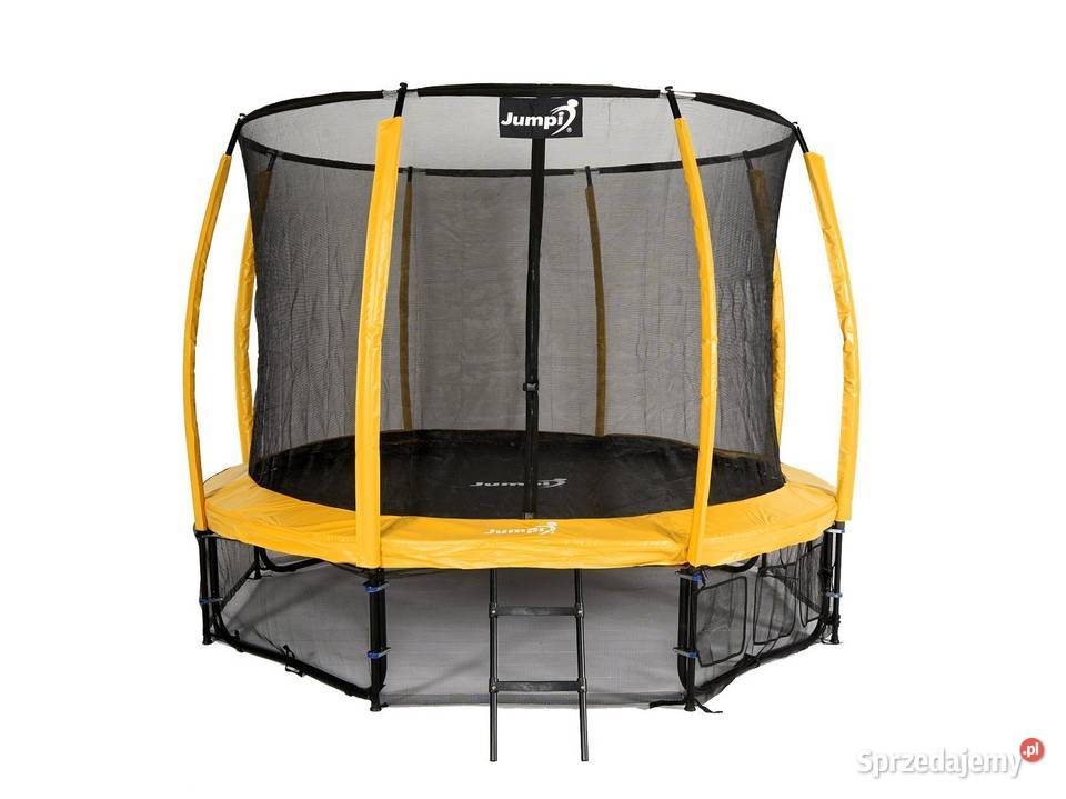 Trampolina Ogrodowa 31210ft żółta Maxy Comfort Jadamowo sprzedam