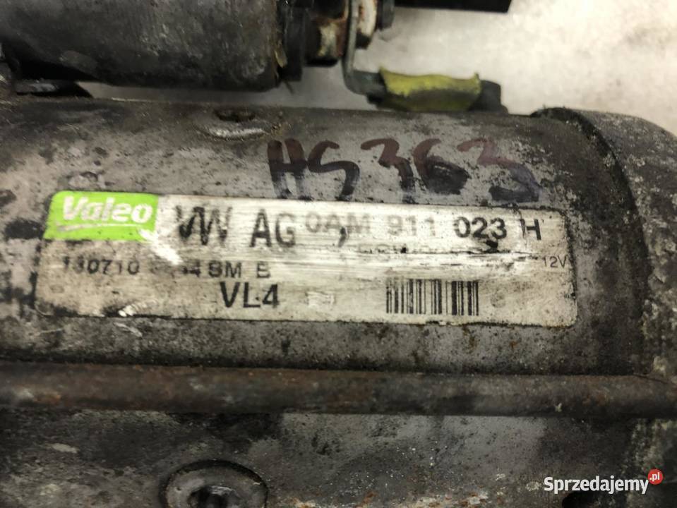 ROZRUSZNIK 0AM911023H AUDI A3 8P Części samochodowe wielkopolskie