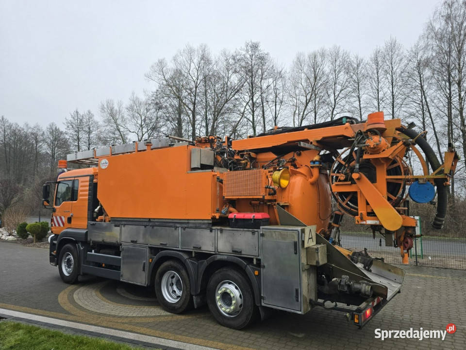 MAN TGA 26460 WUKO do zbierania odpadów serwisowany w ASO Skępe