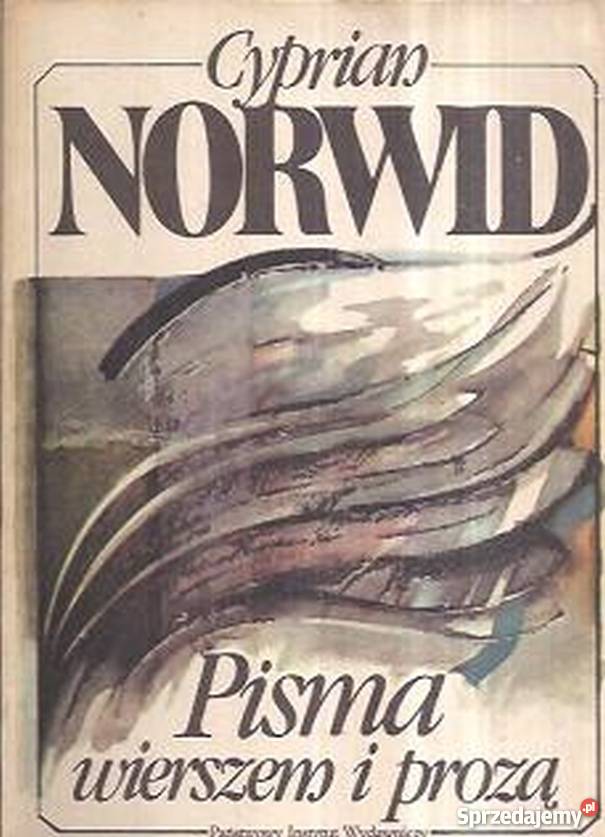 PISMA WIERSZEM I PROZĄ NORWID CYPRIAN Rzeszów