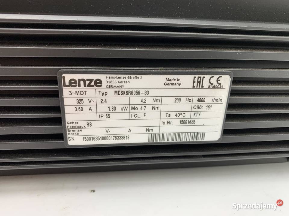 Lenze MDSKSRS05633 Servomotor Warszawa