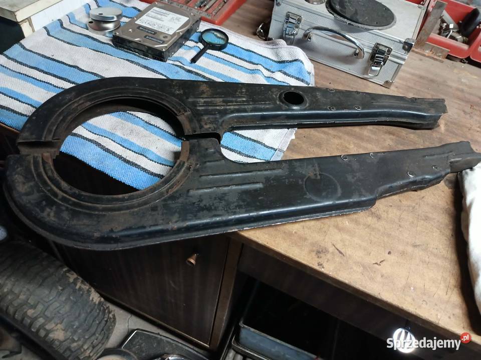 Części WSK WFM SHL Komar Osłona Łańcucha Jawa Łańcut sprzedam