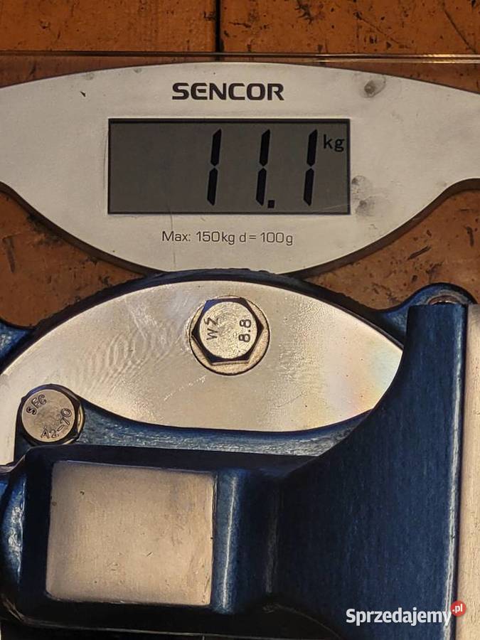 Niemieckie imadło stalowe kute Heuer Front 115 Pozostałe Białystok