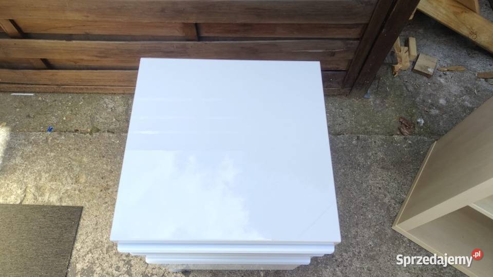 Kontenerek IKEA Burs biały na kółkach Dostępne 4 Kontenerki Warszawa