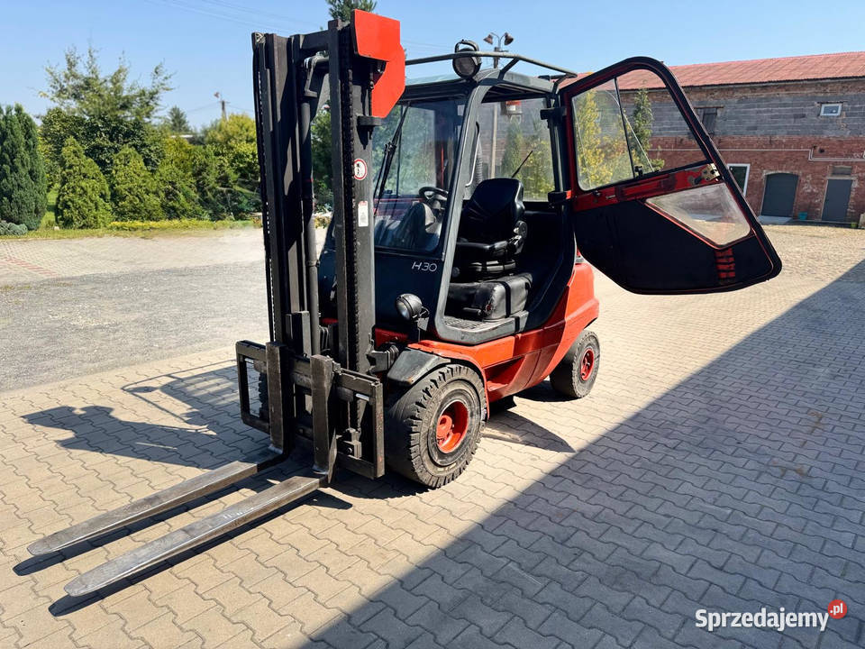 Wózek widłowy LINDE H30D03 3t DIESEL 1997 z Zabór