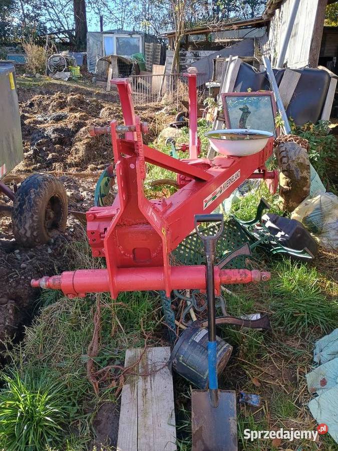 Pług 3ski 16 kvernelad nieuszkodzony Cewice