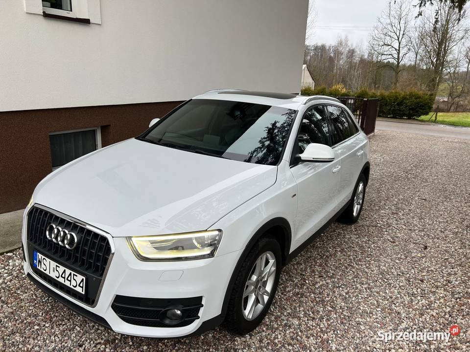 Audi Q3 Prywatnie 2015r Perła 20 TDI CFGC czujnik deszczu Sokołów Podlaski
