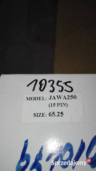Tłok Jawa 250 Perak Kyvacka Panelka czeski 6225 Silniki i osprzęt Rybnik