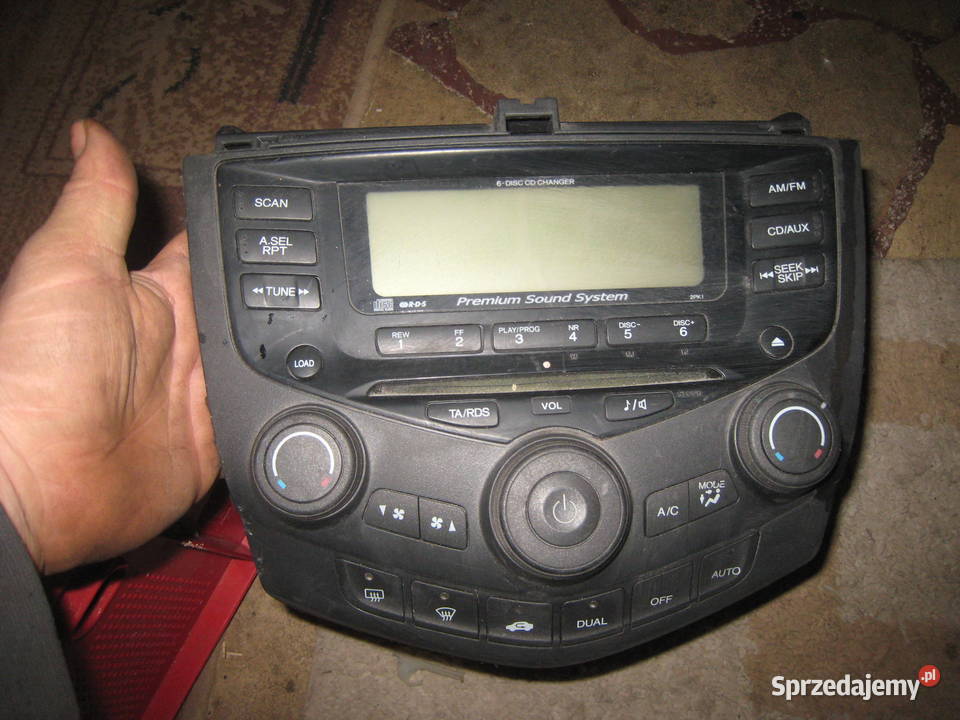 Radio oryginalne Honda Accord VII 0207 RG743RG0