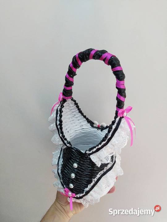 Koszyk koszyczek kosz na butelkę prezentowy Kraków