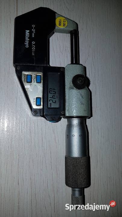 Mitutoyo Mikrometr elektroniczny cyfrowy 025 sprzedam