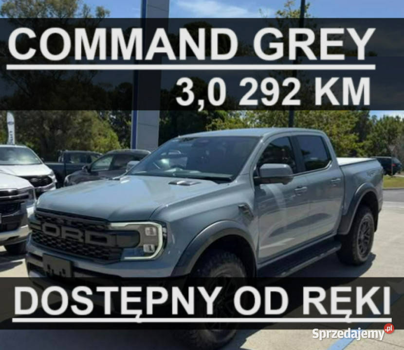 Ford Ranger Raptor Conquer Grey 30 V6 292 Super Szczecinek