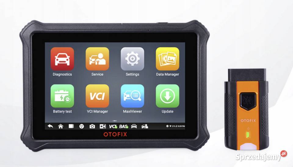 Otofix D1 Tester diagnostyczny Ekran 104 Cala