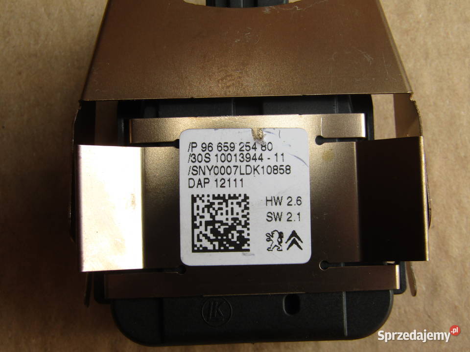 SENSOR CZUJNIK OPADÓW CITROEN C4 II B7 966592540 osobowe Mysłaków