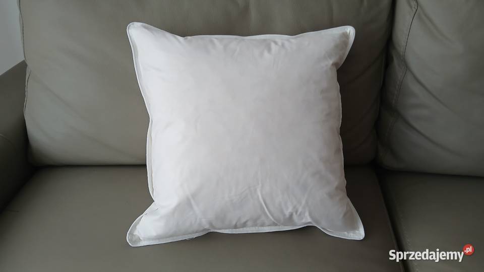 Poduszka 40x40 500 gr 100 pierza gesiego Poznań