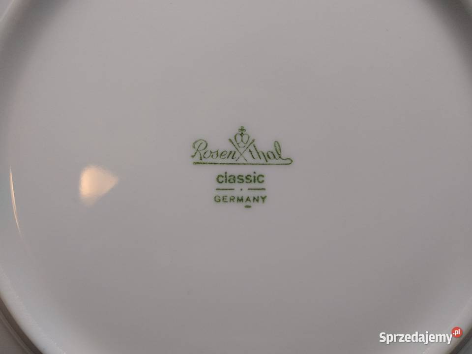 Talerz głęboki Rosenthal Biała Maria Classic wielkopolskie Kalisz sprzedam