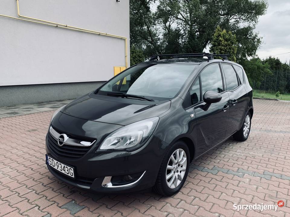 Opel Meriva Lift 14 Turbo Salon I właściciel nieuszkodzony Gołaczewy