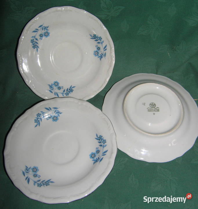 spodki porcelana vintage miksD Bartków